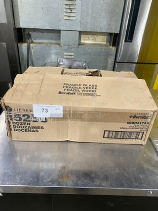 In Box! Libbey Duratuff 16oz Gibraltar Cooler Glasses! 