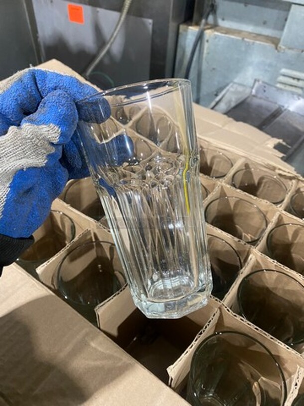 In Box! Libbey Duratuff 16oz Gibraltar Cooler Glasses!  - Image 3 of 5