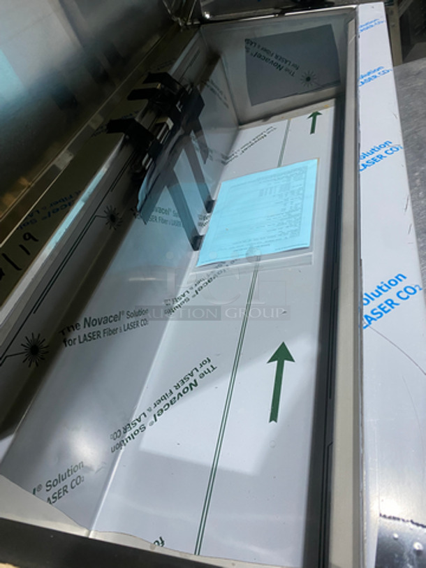 NEW! NEVER USED! Randell Commercial Refrigerated Countertop Condiment Rail Unit! Stainless Steel! Model: CR9060290 SN: W16855371 115V 60HZ 1 Phase - Image 6 of 10