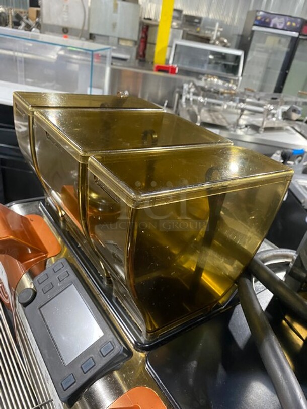 Mastrena II Thermoplan Starbucks Style Commercial Countertop Espresso Machine! With 3 Bean Hoppers! 208V! Model: M2-CS SN: 41000483! - Image 7 of 11