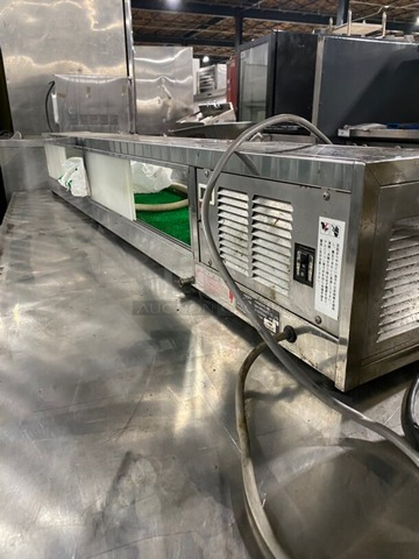 Yamasho Commercial Countertop Refrigerated Sushi Showcase Merchandiser! - Image 4 of 7