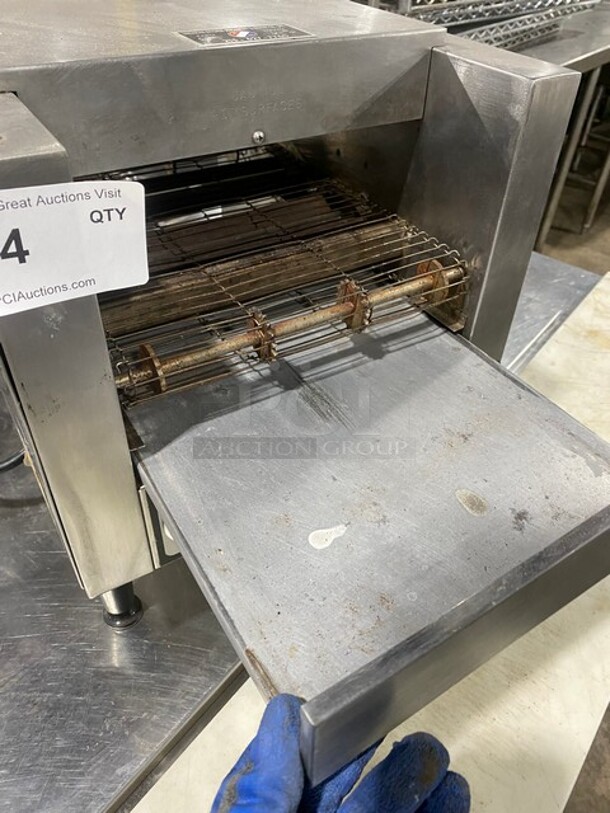 Holman! Stainless Steel!
 Conveyor Toaster! 120V! 60HZ! - Image 6 of 9