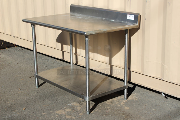 AWESOME! Stainless Steel Work Table 48x30x39-1/2 - Image 4 of 4