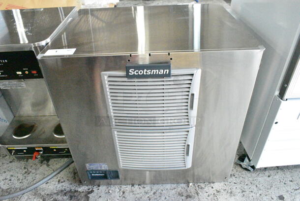 BRAND NEW SCRATCH AND DENT! 2023 Scotsman MC1030MA-32A Stainless Steel Commercial Medium Cube Ice Machine. 1077 lb. 208/230 Volts, 1 Phase. - Image 2 of 5