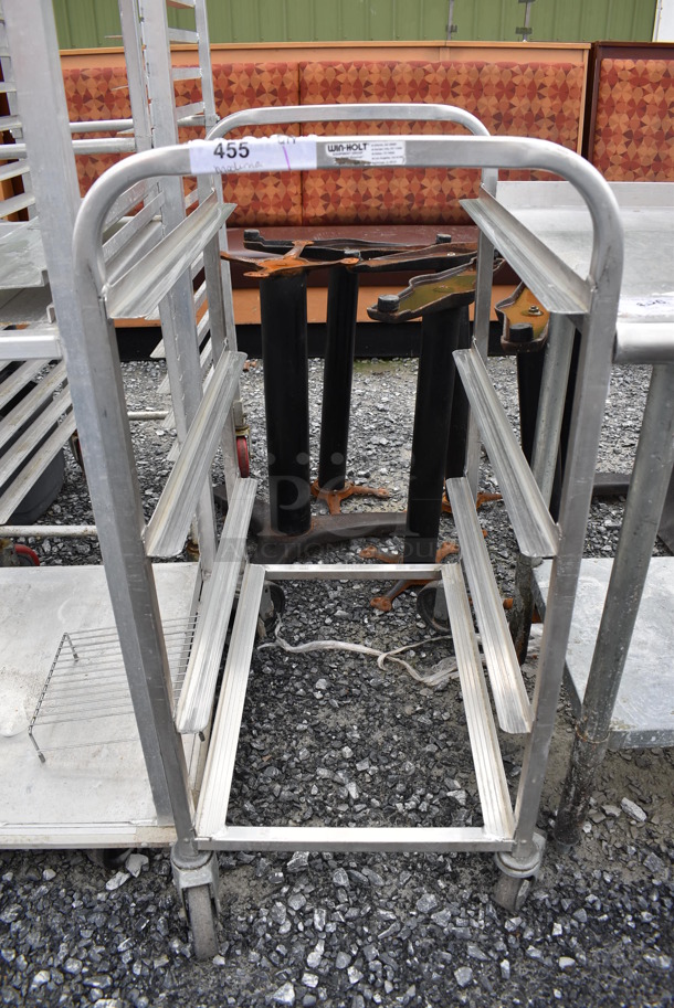 Metal Commercial Pan Transport Rack on Commercial Casters. 19x26x41 - Image 2 of 6