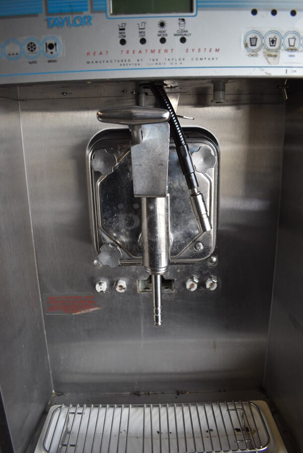 Taylor H60-27 Stainless Steel Commercial Water Cooled Single Flavor Soft Serve Ice Cream Machine on Commercial Casters. 208-230 Volts, 1 Phase. 19x32x60 - Image 4 of 11