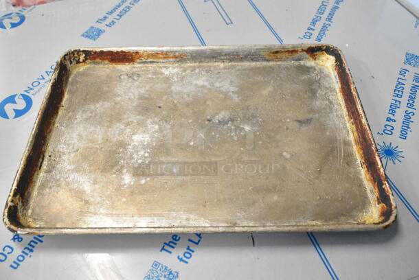 11 Various Items Including 10 Metal Baking Pans and Cylindrical Drop In Bin. 11 Times Your Bid!  - Image 4 of 4