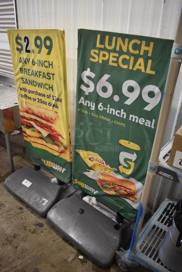 2 Subway Signs. 24x28x56. 2 Times Your Bid! - Image 4 of 4