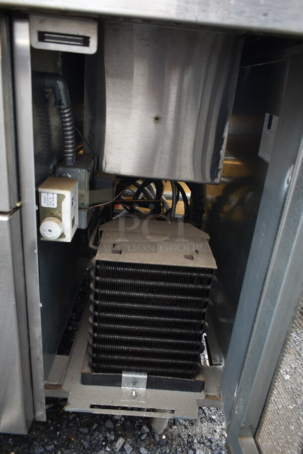 Delfield Stainless Steel Commercial Prep Table w/ Under Shelf and Cutting Boards. 240 Volts, 3 Phase.  - Image 8 of 8