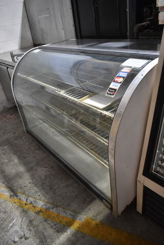 Metal Commercial Floor Style Dry Display Case Merchandiser. 