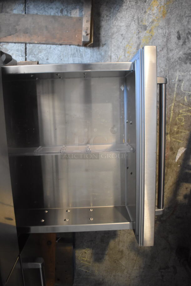 LIKE NEW! Sub Zero Pro 648 Stainless Steel Commercial Cooler Freezer Combo Unit. 115 Volts, 1 Phase. Unit Has Only Been Used a Few Times! Tested and Powers On But Does Not Get Cold - Image 9 of 11
