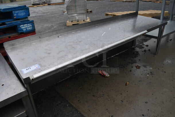 Stainless Steel Shelf. 72x18x23