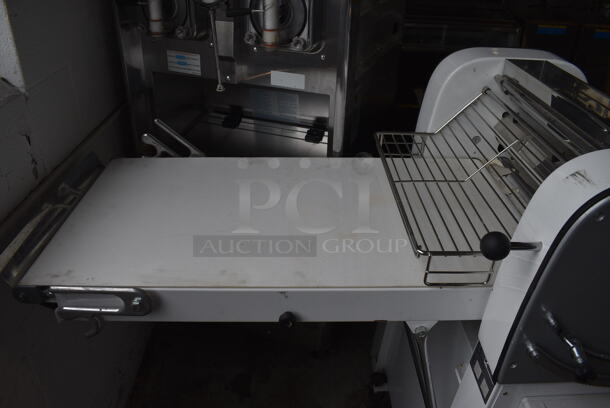 Kohler Model U-SF500 1850 Metal Commercial Floor Style Reversible Dough Sheeter. 220 Volts, 3 Phase. 30x29x67 - Image 11 of 12