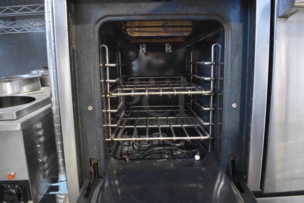 Viking Stainless Steel Commercial Floor Style Gas Powered 6 Burner Range w/ Flat Top Griddle, Convection Oven and Oven. 48x28x46 - Image 6 of 7