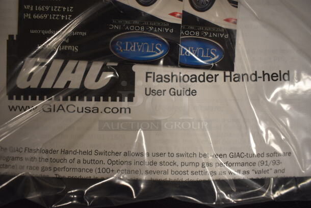 ALL ONE MONEY! Tier Lot of Various Items Including Plastic Containers, GIARC Handheld Flastloader, 2010 Audi License Plate Holder, and Grill Utensil Set - Image 5 of 7