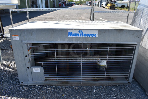 Manitowoc ICVD2095-261 Metal Commercial Remote Condensing Unit for Ice Head. 208-230 Volts, 1 Phase. 53x24.5x26