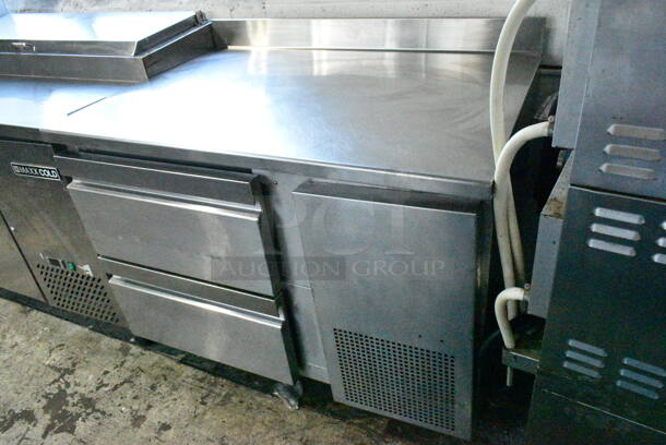 Fagor SWR-45-D2 Stainless Steel Commercial 2 Drawer and 1 Door Work Top Cooler on Commercial Casters. 115 Volts, 1 Phase. Tested and Working! - Image 2 of 6
