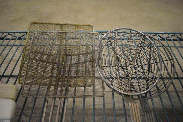 4 Metal Skimmers. Includes 19". 4 Times Your Bid! - Image 2 of 2