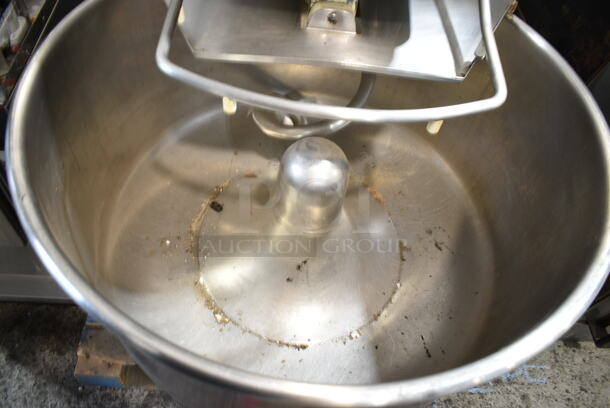 Emil Kemper 836714959 Metal Commercial Floor Style Spiral Mixer w./ Stainless Steel Mixing Bowl and Dough Hook. 208 Volts, 3 Phase.  - Image 2 of 5