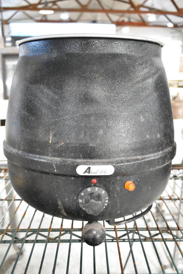4 Metal Countertop Soup Kettle Food Warmer Including Glenray 1021803, VSK-1, Alfa. 4 Times Your Bid! Tested and Working!  - Image 10 of 12
