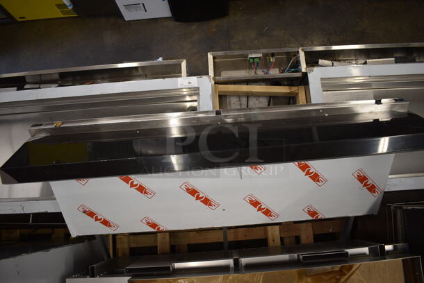 BRAND NEW SCRATCH AND DENT! CPG 351S60G48L Commercial Stainless Steel Liquid Propane Gas 60" Gas Range With 48" Griddle, Two Burners And Two Ovens With Steel Racks. Stock Picture Used For Gallery Picture - Image 12 of 12