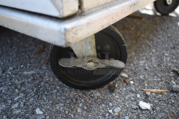 Lockwood CA72-RR18-S-R Dutch Door Display Cabinet For Pans On Commercial Casters. - Image 7 of 7