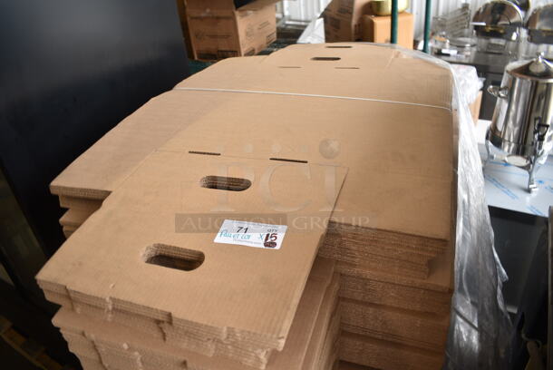 PALLET LOT of 15 BRAND NEW Units of Cardboard Boxes. 15 Times Your Bid! - Image 4 of 5
