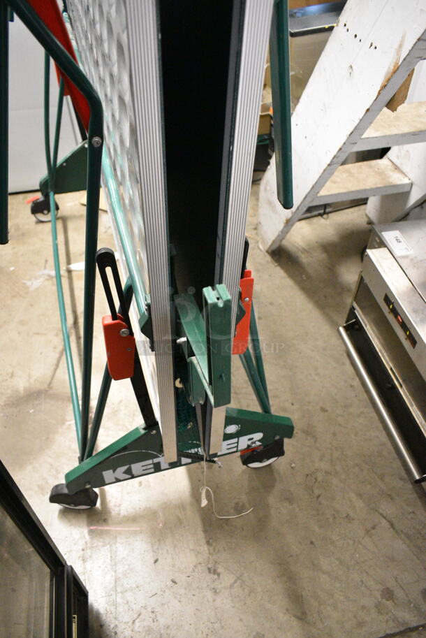 Kettler 7161-000 Folding  Ping Pong Table on Commercial Casters.  - Image 4 of 8