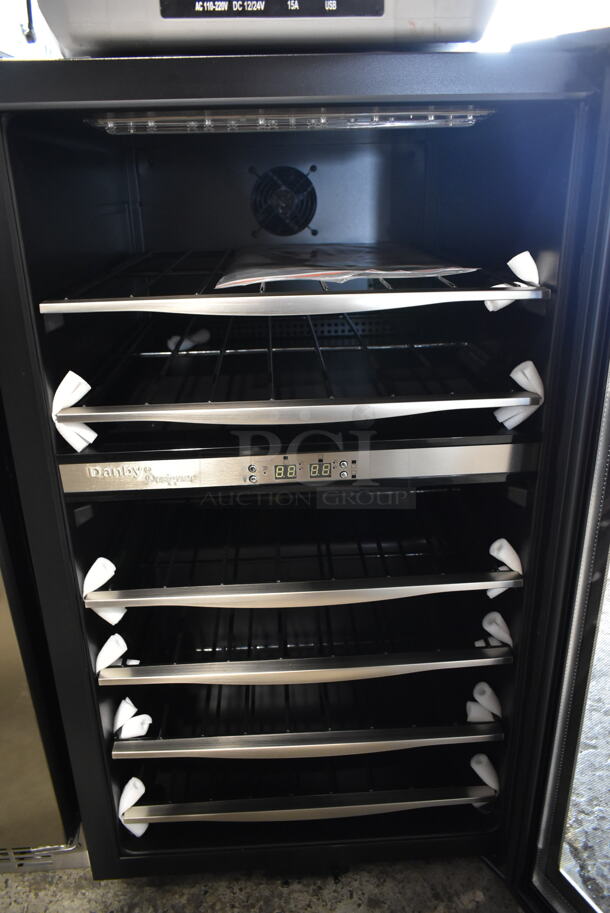 BRAND NEW SCRATCH AND DENT! Danby DWC040A3BSSDD 38 Bottle Dual Zone Free Standing Wine Cooler Merchandiser. 115 Volts, 1 Phase. Tested and Working! - Image 5 of 6