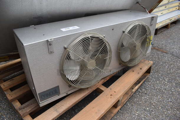 Self Contained Set Up for Walk In Freezer Box; Cancoil ELP07502BER 230 Volt Condenser, Tecumseh AHA2466AXD 208-230 Volt Compressor and Walk In Panel - Image 3 of 7