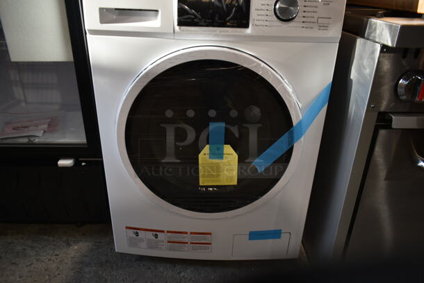 BRAND NEW SCRATCH AND DENT! 2022 KoolMore FLC-3CWH Metal Front Load Washer Dryer Combo. 120 Volts, 1 Phase. - Image 4 of 7
