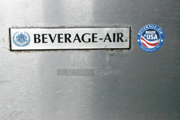 Beverage Air SM49N Stainless Steel Commercial Milk Cooler on Commercial Casters. 115 Volts, 1 Phase.  - Image 4 of 8