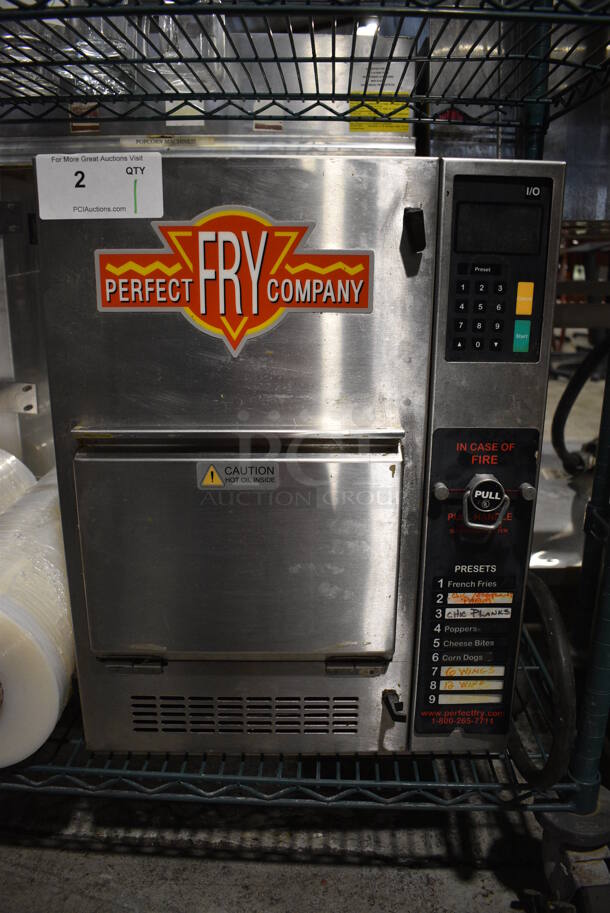 WOW! Perfect Fry Company Model PFC5700 Stainless Steel Commercial Countertop Electric Powered Ventless Fryer. 208-240 Volts, 1 Phase. 17x16x23 - Image 2 of 7