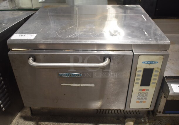 Turbochef NGC Stainless Steel Commercial Countertop Electric Powered Rapid Cook Oven. 208/240 Volts, 1 Phase. 