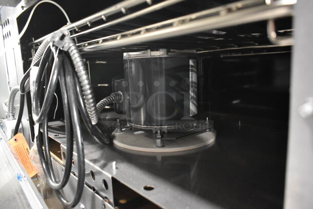 BRAND NEW SCRATCH AND DENT! Vulcan 36C-6BN Stainless Steel Commercial Natural Gas Powered 6 Burner Range w/ Convection Oven, Over Shelf and Back Splash. Stock Picture Used as Gallery. - Image 11 of 12