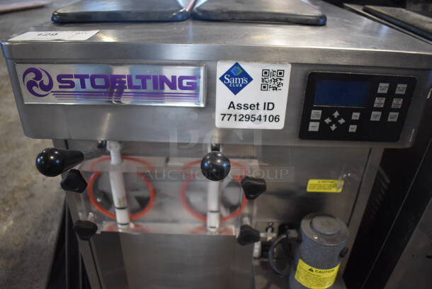2017 Stoelting SF121-38I2 Stainless Steel Commercial Countertop Air Cooled 2 Flavor Soft Serve Ice Cream Machine. 208-240 Volts, 1 Phase. 22x33x35 - Image 3 of 6