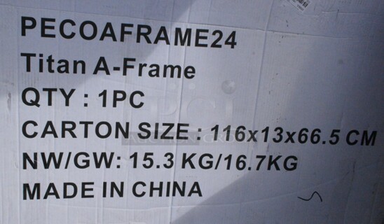 BRAND NEW SCRATCH AND DENT! Titan PECOAFRAME24 A Frame