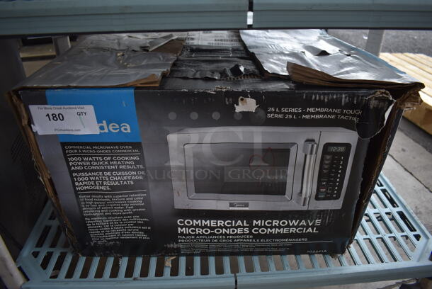 2018 Panasonic NE-1054F T Metal Countertop Microwave Oven. 120 Volts, 1 Phase. 20x13x11 - Image 7 of 7