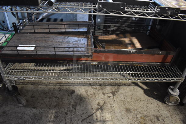 ALL ONE MONEY! Tier Lot of Wooden Shelves - Image 1 of 8