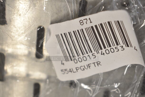 PALLET LOT of 22 BRAND NEW Boxes Including 612509PCO Choice Round Standard Weight Foil Take-Out Dome Lid, 594PSTK616 Paper Lollipop / Cake Pop Stick 6" x 5/32" - 10000/Case, 600DIB11830LD Regency Stainless Steel Sliding Lid for 18" x 30" Drop-In Ice Bins, 129MCR24B Choice 24 oz. Black Round Microwavable Heavy Weight Container with Lid 7 1/4" - 150/Case, 500HBB12 8 oz. (12 oz. Honey Weight) Bear PET Honey Bottle - 365/Case, 554LPGVFTR Backyard Pro Vegetable / Fish Tray for LPG Grills, 233393581002 Bunn 39358.1002 Stainless Steel Basket With Decals for Single and Dual Titan Coffee Brewers, Dart 6J6 6 oz. White Customizable Foam Cup - 1000/Case, 2 Box 95HT3R Dart 95HT3R 9 1/2" x 9" x 3" White Foam Three-Compartment Square Take Out Container with Hinged Lid - 200/Case, 795KFT44RNPE Choice 44 oz. Round Kraft PE-Lined Microwavable Take-Out Container 7 5/16" x 2 5/8" - 300/Case, 2 Box Dart 80HT1R 8" x 7 1/2" x 2" White Foam Square Take Out Container with Hinged Lid - 200/Case, 130WSPOONWP Choice Individually Wrapped Medium Weight White Plastic Teaspoon - 1000/Case, Cleveland FK110683 Motor, 233423881000 Bunn 42388.1000 Trifecta Cup Assembly for Bunn Trifecta Coffee Brewers. 22 Times Your Bid! - Image 11 of 12