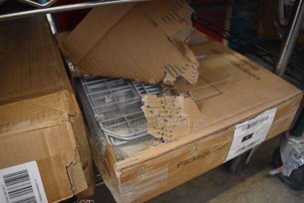 ALL ONE MONEY! Tier Lot of Fan and Metal Racks - Image 2 of 5