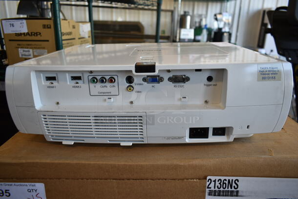 Epson H337A LCD Projector. 100-240 Volts, 1 Phase.  - Image 6 of 9