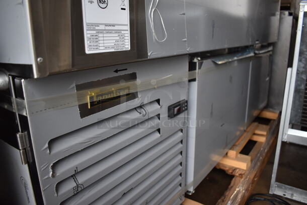 BRAND NEW! Traulsen TD078HT Stainless Steel Commercial Floor Style Fish Display Case Merchandiser. 115 Volts, 1 Phase. 78x38x56. Tested and Working! - Image 8 of 9