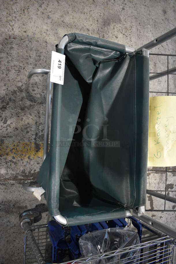 Metal Cart on Commercial Casters. 26x26x46 - Image 3 of 5