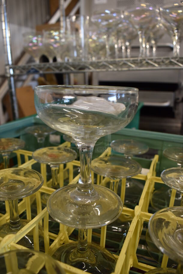 ALL ONE MONEY! Lot of 9 Caddies of Various Glasses Including Ceramic Mugs and Glass Stemware - Image 3 of 12