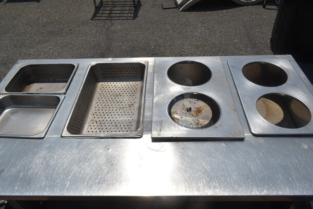 Stainless Steel Commercial Steam Table Frame w/ Under Shelf. - Image 5 of 6