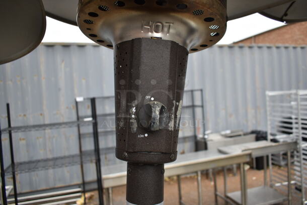 MainStays PG198H Metal Floor Style Propane Gas Powered Patio Heater. 40,000 BTU. - Image 5 of 7