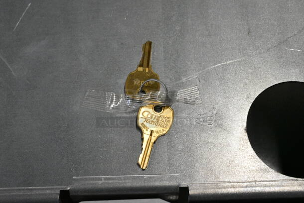 BRAND NEW SCRATCH AND DENT! 2024 Hoshizaki SD-271 Ice Machine and Water Dispenser Stand with Lockable Door  - Image 4 of 5