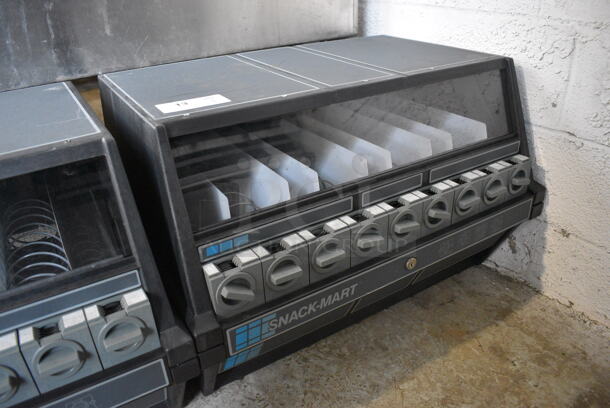 Snack-Mart Black Countertop 9 Slot Snack Vending Machine. 28x21x20.5 - Image 2 of 4