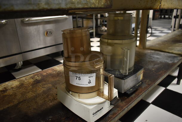 2 Cuisinart Food Processors; DLC-100 and DFP-1480. 120 Volts, 1 Phase. 2 Times Your Bid! (kitchen) - Image 3 of 7